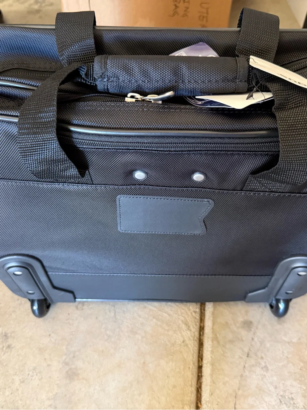 Targus Black Rolling Laptop Bag